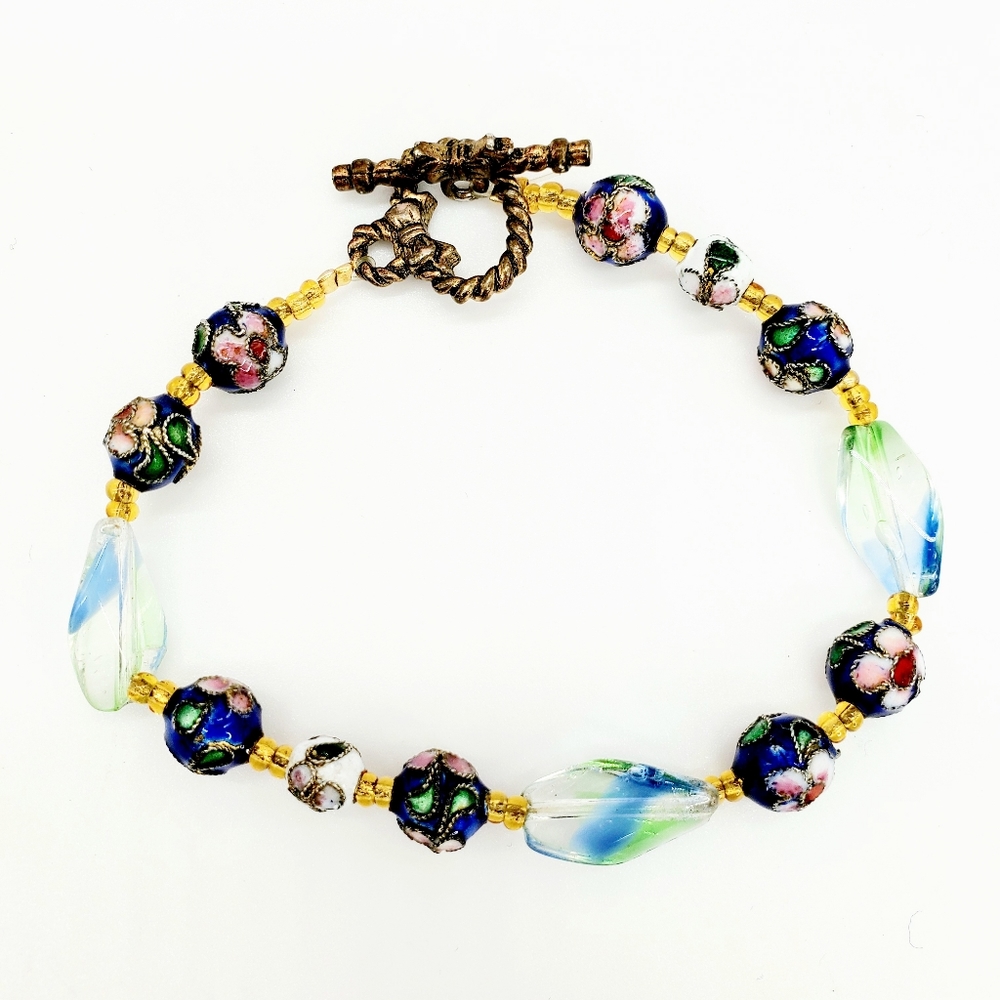 Handmade Vintage Cloisonne Bracelet SALE